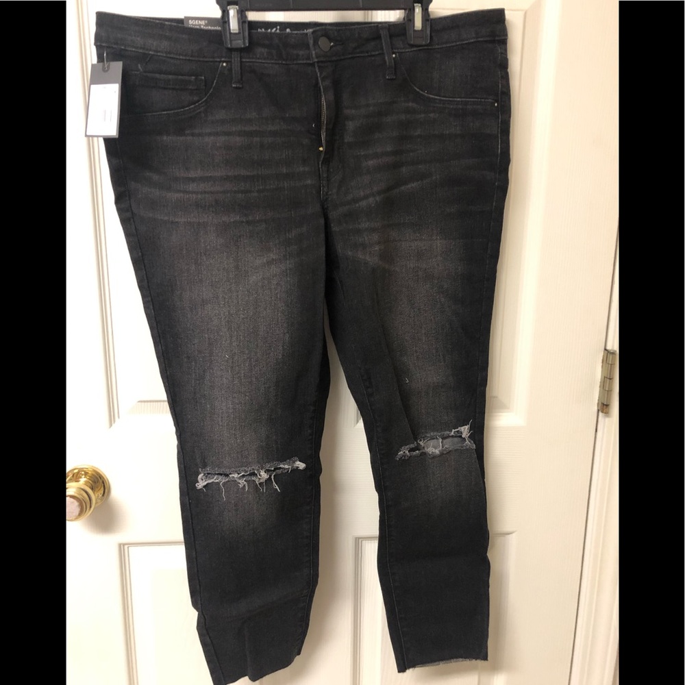 NWT Women’s Mossimo Mid-Rise Jeggings Sz 16 Short